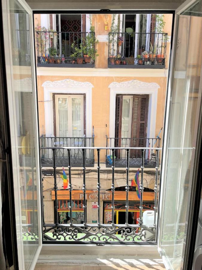 Apartamento Exterior Con Balcon En El Corazon De Chueca, Gran Via Madrid Ngoại thất bức ảnh