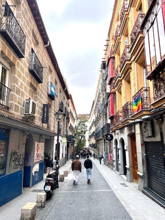 Apartamento Exterior Con Balcon En El Corazon De Chueca, Gran Via Madrid Ngoại thất bức ảnh